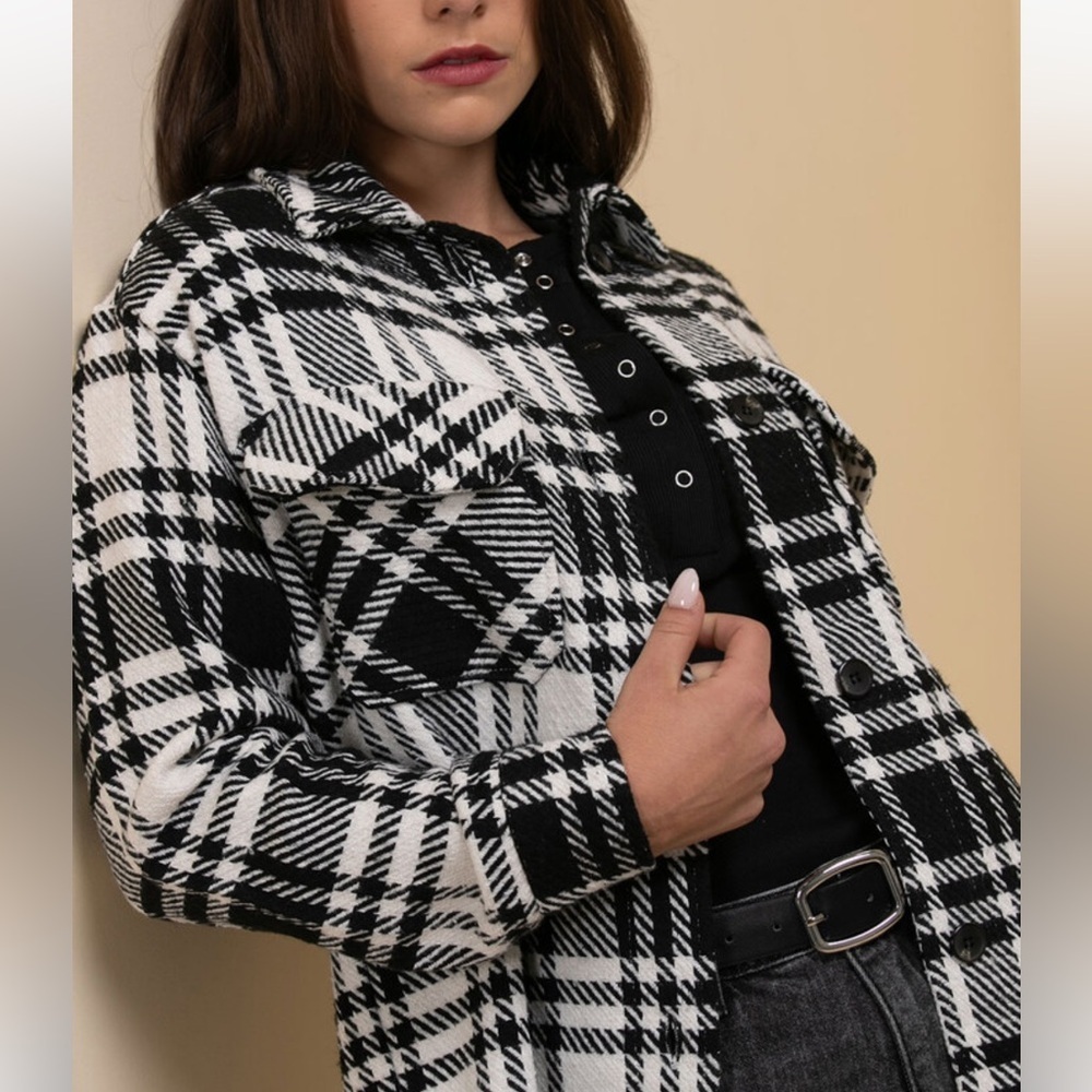 Plaid Shacket by Autres Filles | Size M